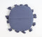 Tasseled Round Blue Cushion Cover
