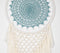 Teal Mandala Crochet Dreamcatcher