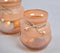 Toned Jute Ribbon Glass Votives (Set of 2)