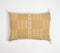 Tribal Signs Monochrome Tasseled Cotton Lumbar Cushion Cover, 14 x 20 inches