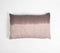 Textured Ombre Cotton Linen Lumbar Cushion Cover, 14 x 22 inches