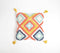 Tufted Multicolor Diamonds Cushion Cover
