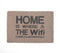 Typographic Coconut Coir Door mat
