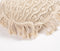 Wavy Macrame Round Cushion cover, 15 x 15 inches