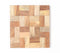 Wooden Puzzle-Block Coasters (Set Of 4)