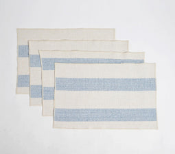 Woven Block Striped Placemats (set of 4)