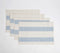 Woven Block Striped Placemats (set of 4)