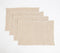 Woven Chevron Fawn Placemats (set of 4)