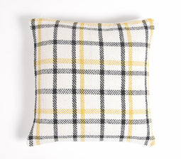 Yarn-Dyed & Woven Cotton Cushion cover, 18 x 18 inches