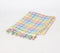 Yarn-Dyed Cotton Rainbow Checkered Throw