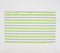 Yarn-Dyed Lime Striped Cotton Kitchen Towels (set of 4)