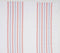 Yarn-dyed Red & Blue Hammam Towel