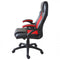 Game chair Wouter junior - office chair racing gaming style - height adjustable - black red