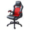 Game chair Wouter junior - office chair racing gaming style - height adjustable - black red