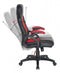 Game chair Wouter junior - office chair racing gaming style - height adjustable - black red