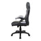 Office chair racing gaming style premium design Wouter white black