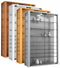 Display cabinet wall display case Vitrosa Mini beech