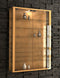 Display cabinet wall display case Vitrosa Mini beech
