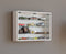 Display cabinet wall display case Mandosa M white