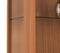 Display cabinet wall display case Vitrosa Mini dark brown walnut color