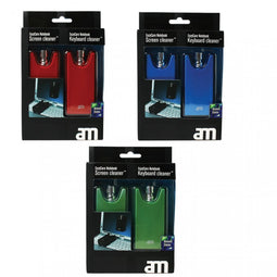 Keyboard cleaner and screen cleaner - anti bacteria - cleaning and disinfecting - 2 x 25ml