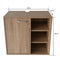 Washbasin cabinet - bathroom furniture - brown