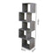 Shelf cabinet room divider stacked cube design Yoep 5 compartments gray concrete look