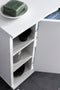 Bathroom cabinet washbasin base unit Clevaso white