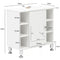 Bathroom cabinet washbasin base unit Clevaso white