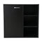 Washbasin cabinet - bathroom furniture - black
