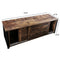 TV furniture cabinet Tough industrial - sideboard with sliding doors - 130 cm wide