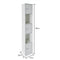 Column cabinet bathroom - storage cabinet bathroom bedroom or hall - 180 cm high