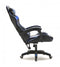 Gaming chair Cyclone teenagers - office chair - racing gaming chair - blue black