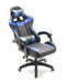 Gaming chair Cyclone teenagers - office chair - racing gaming chair - blue black