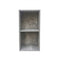 Compartment cabinet Vakkie 2 open compartments storage cabinet - gray concrete