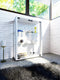 Display cabinet Sintalo white cabinet