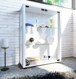 Display cabinet Sintalo white cabinet
