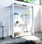 Display cabinet Sintalo white cabinet