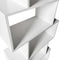 Shelf bookcase - wall cabinet stacked cube - 185 cm high - white
