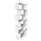 Shelf bookcase - wall cabinet stacked cube - 185 cm high - white