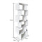 Shelf bookcase - wall cabinet stacked cube - 185 cm high - white