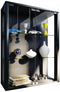 Wall display cabinet Udina black