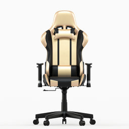 Game chair Goldgamer deluxe - desk chair - gaming chair - gold black