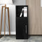 Hallway cabinet - bedside table - 90 cm high - black