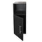 Hallway cabinet - bedside table - 90 cm high - black