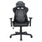 Office chair gaming chair Thomas - racing gaming style chair - ergonomic - black design