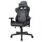 Office chair gaming chair Thomas - racing gaming style chair - ergonomic - black design