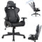 Office chair gaming chair Thomas - racing gaming style chair - ergonomic - black design