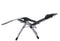 Camping chair relax - reclining chair - adjustable and folding stand-up chair