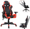 Office chair racing gaming chair style high design Thomas - red black